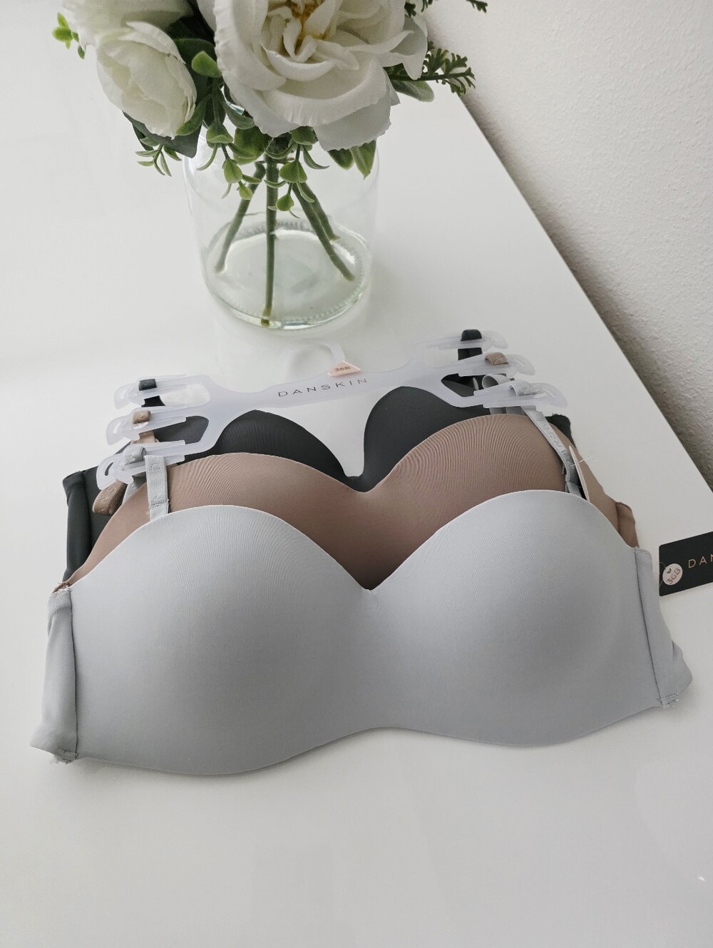 DANSKIN🏵 Brand New 3-Pack Convertible Wire-Free Comfort Bra SIZE 36B